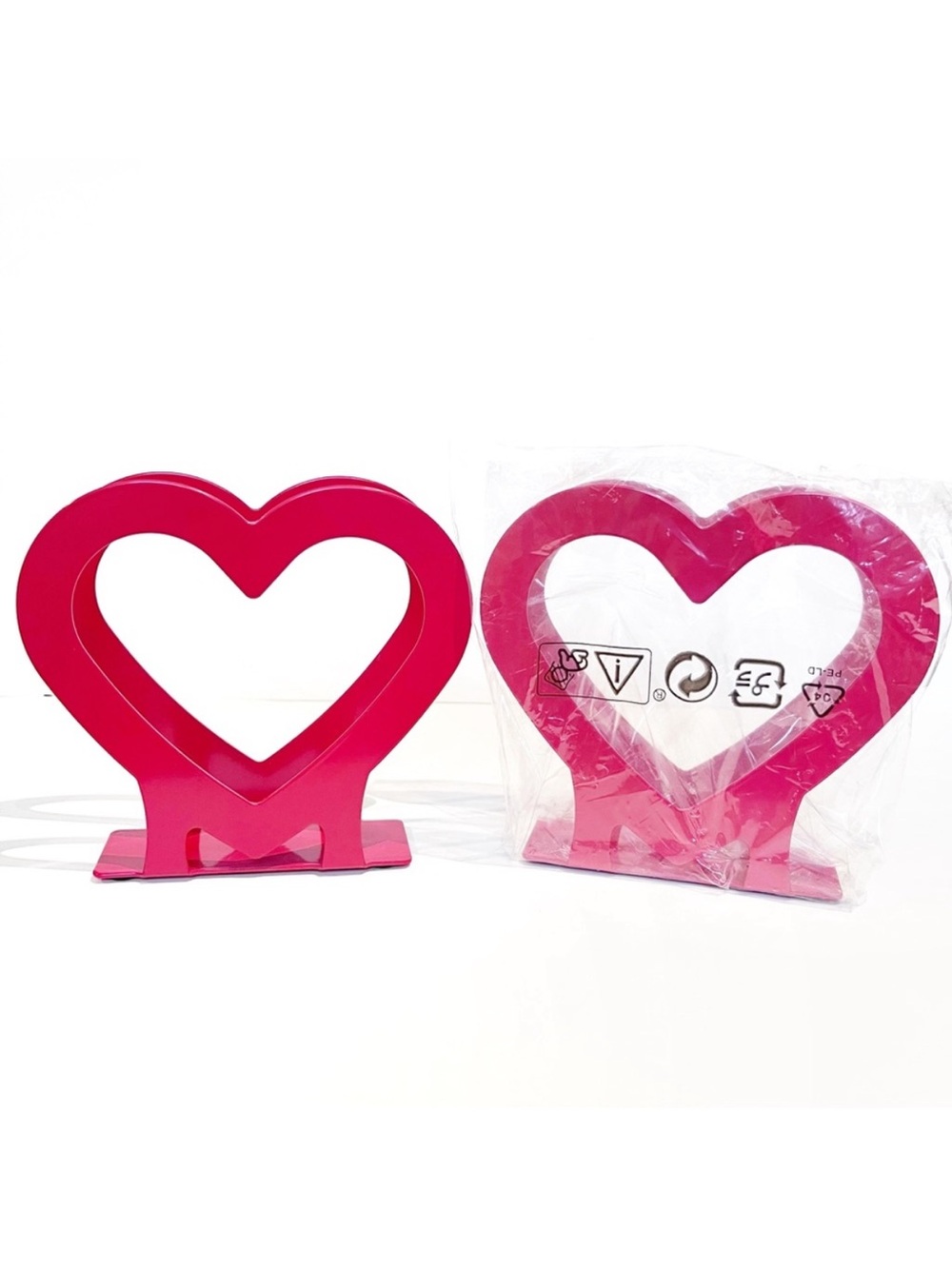IKEA Red Heart Napkin Holder - Set of 2